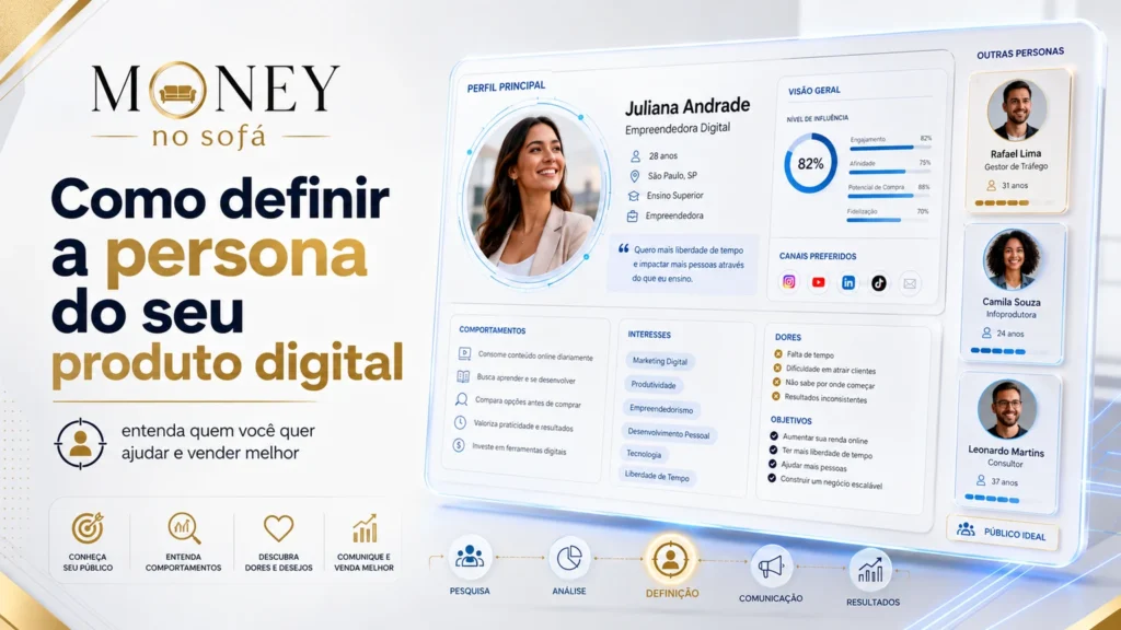 Como definir a persona do seu produto digital